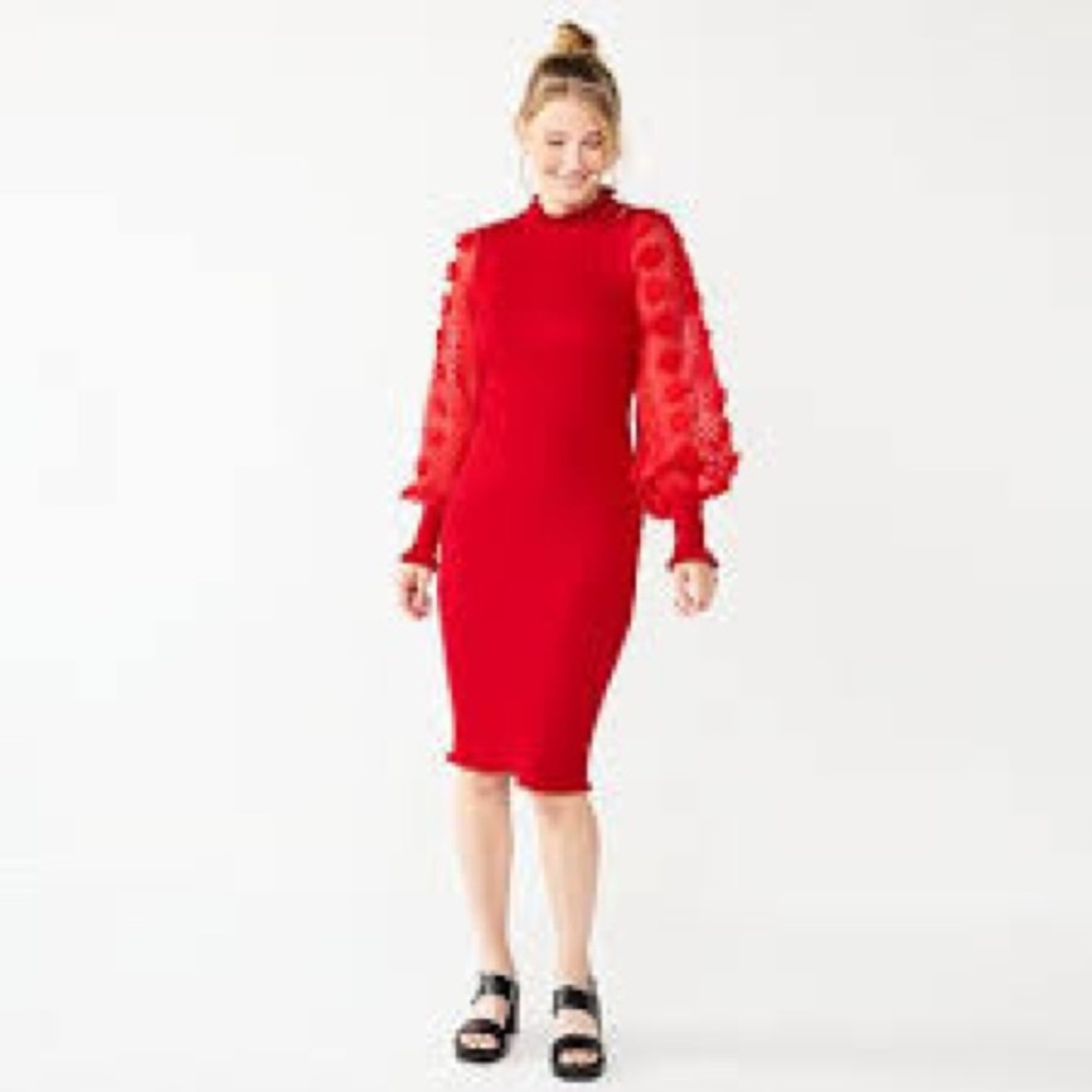 red dress size s
